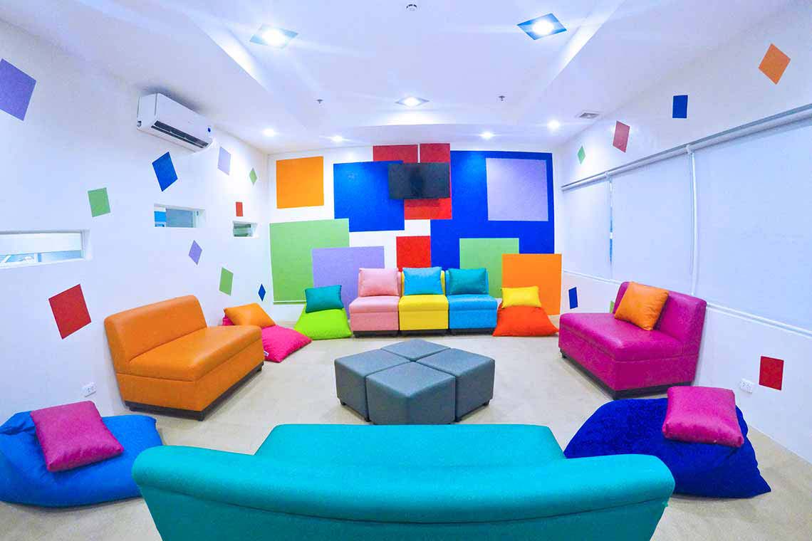 Forbes Hall Manila Dorm Student Lounge